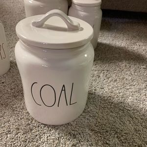 Rae Dunn Christmas canister